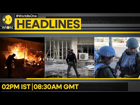 IDF: 10 Rockets Fired At Haifa Area | EU Slams Israel Attacks On Peacekeepers | WION Headlines