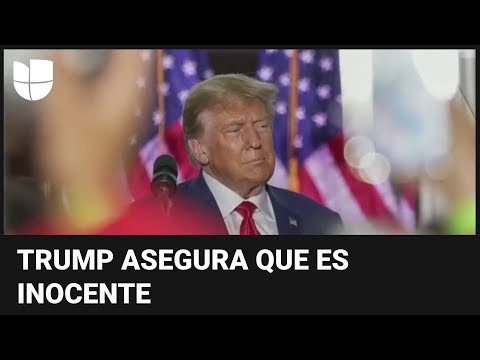 En un discurso en Nueva Jersey Trump asegura tener derecho de guardar papeles federales