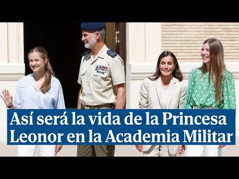 Así será la vida de la Princesa Leonor en la Academia General Militar de Zaragoza