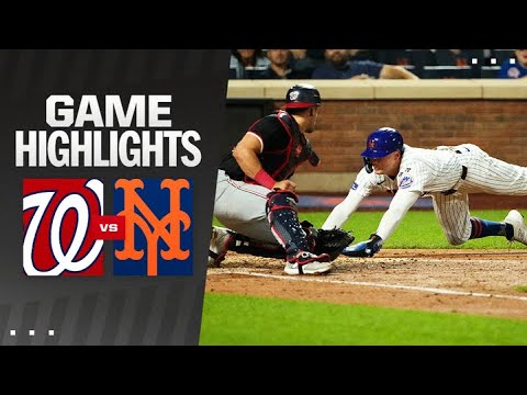 Nationals vs. Mets Game Highlights (9/18/24) | MLB Highlights