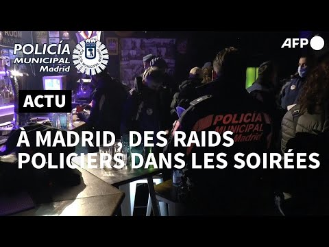 Les fêtards défient le Covid-19 et la police à Madrid | AFP