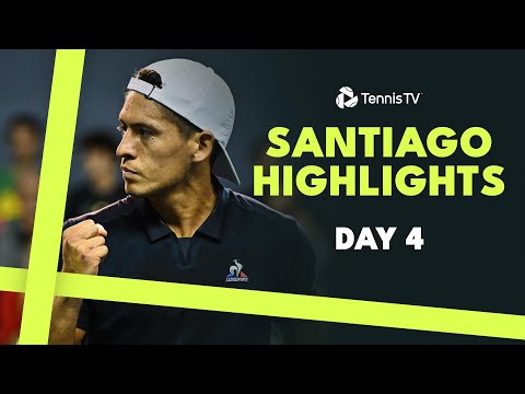 Baez Back In Action; Tabilo & Darderi also in action | Santiago 2024 Highlights Day 2