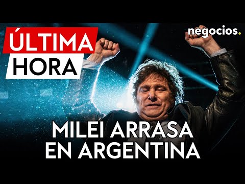 ÚLTIMA HORA | Milei arrasa en las elecciones de Argentina: paliza electoral a Massa en el balotaje
