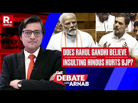 Acharya Pramod Krishnam Questions INDI Bloc, Slams Rahul Gandhi Over Hindu Slander | The Debate