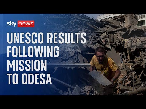 UNESCO present findings following mission to Odesa in Ukraine