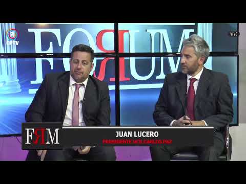Entrevisa en Forum a Juan Lucero - Presidente UCR Carlos Paz