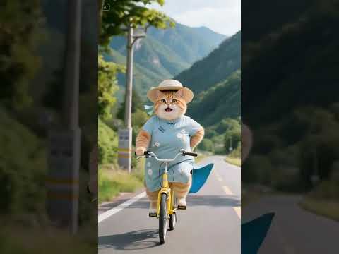 猫の動画サムネイル - 胖橘被通缉，被迫逃亡#shorts #ai #funny #youtubeshorts