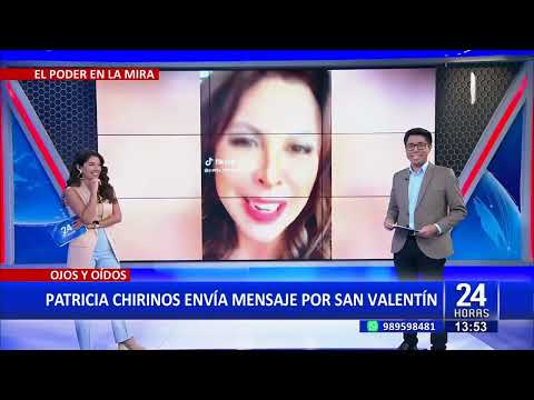 Paty Chirinos y su mensaje por San Valentín: “Hay que ser directos, como lo soy yo en el Congreso”