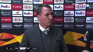 “It’s one of my proudest moments as manager” Brendan Rodgers after Valencia vs Celtic