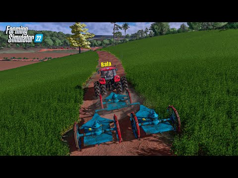 Fazenda simulada #67 | Cortei o capim do Cosmos para silagem | Farming simulator 22