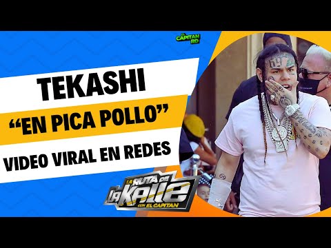 Tekashi 69 es viral comprando en Pica Pollo