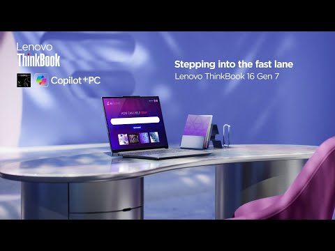 Lenovo ThinkBook 16 Gen 7 (Snapdragon) - Cutting-Edge Next-Gen AI PC with Exceptional Battery Life!