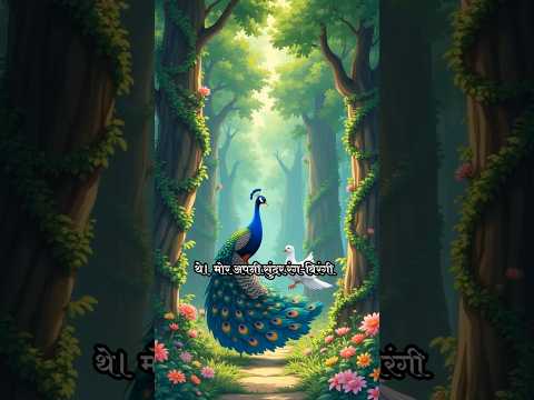 Kabootar or Mor ki kahani कबूतर और मौर कि कहानी 😍🥰🥰😍 सीर्षक घमंड का फल #cartoon #moralstories