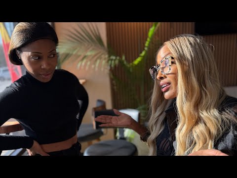 When Amber tells Keysha she’s doing the podcast to be close to Wayne!