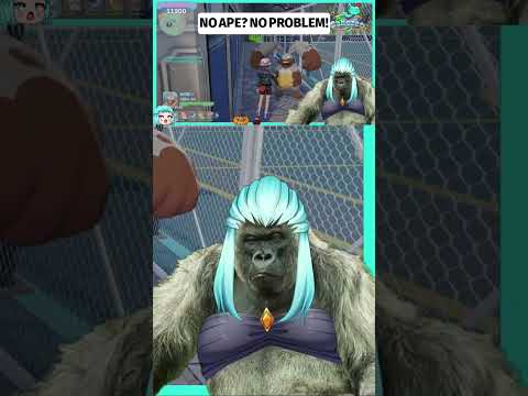 No Ape? No Problem! 🐒✨ #shorts