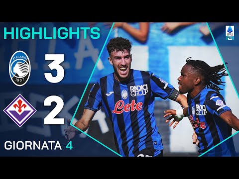 ATALANTA-FIORENTINA 3-2 | HIGHLIGHTS | 4ª GIORNATA | SERIE A ENILIVE 2024/25