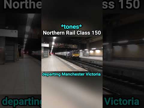 *tones* Northern Rail departing Manchester Victoria | #shorts