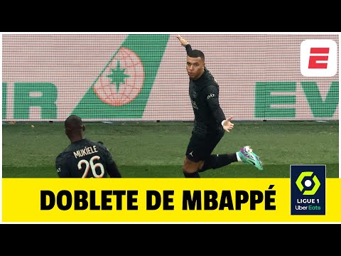 Mbappé anotó el 2-0 para el PSG ante Reims ¡INDETENIBLE! | Ligue 1