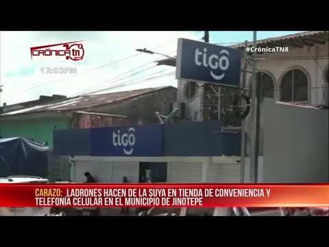 Carazo: Ladrones asaltan tienda de conveniencia y telefonía celular - Nicaragua
