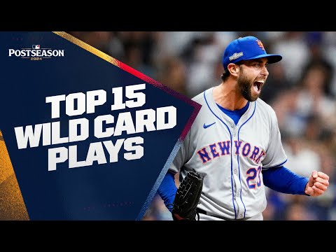 Top 15 Plays of the 2024 Wild Card Series! (Feat. Crazy defensive plays & game-changing home runs!)