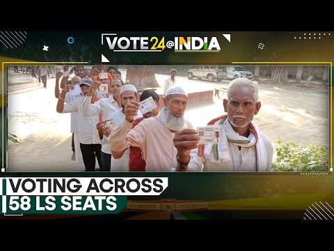 India General Election 2024: Voting underway in 58 Lok Sabha constituencies | WION News