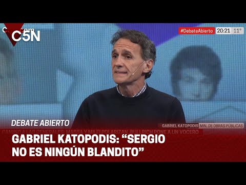 GABRIEL KATOPODIS habló de TODO en DEBATE ABIERTO