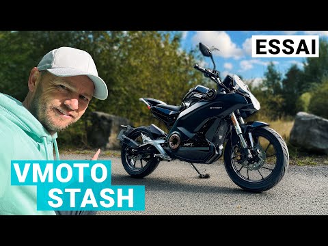 Essai Vmoto Stash : la moto électrique 125 au prix du thermique