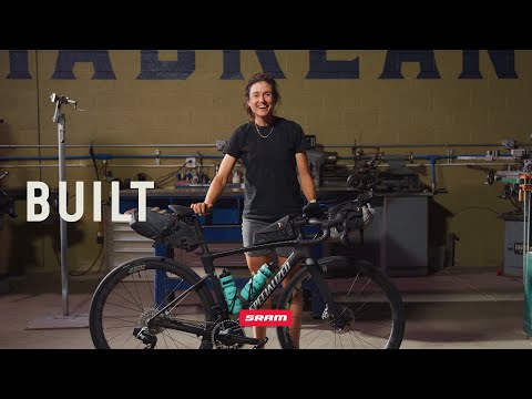 BUILT | Lael Wilcox' Specialized Roubaix with SRAM RED AXS for her Around the World Record Attempt