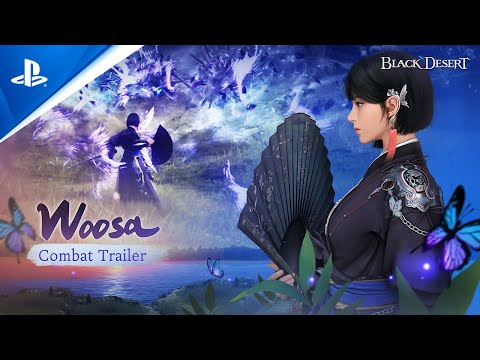 Black Desert - New Class Woosa Skills Trailer | PS4 Games