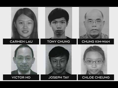 Two Canadians among 6 people wanted by Hong Kong police