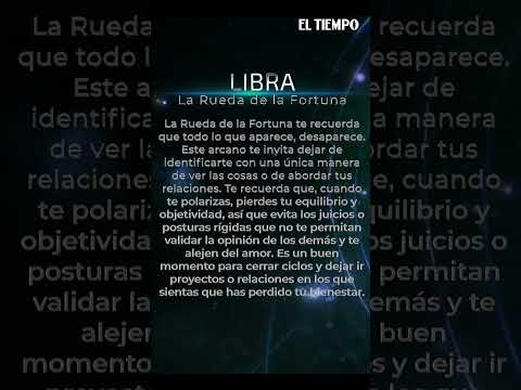 Horóscopo de Libra del 6 al 12 de Octubre: ¿Qué dice su signo zodiacal? | El Tiempo