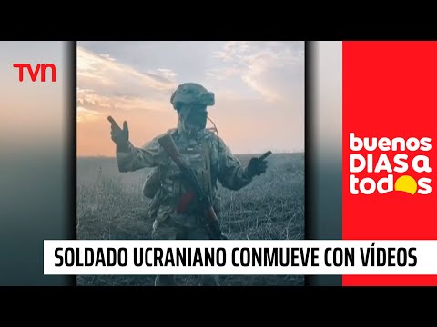 Soldado ucraniano conmueve con sus videos virales para su hija | Buenos días a todos
