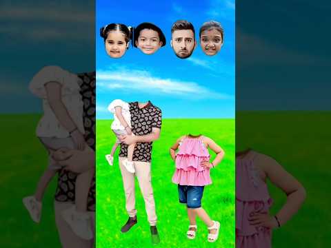 Anaya dad 💛 wrong head challenge #shorts #viralvideo #trending
