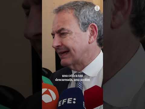Zapatero responde a las preguntas sobre si será el sustituto de Pedro Sánchez #pedrosanchez