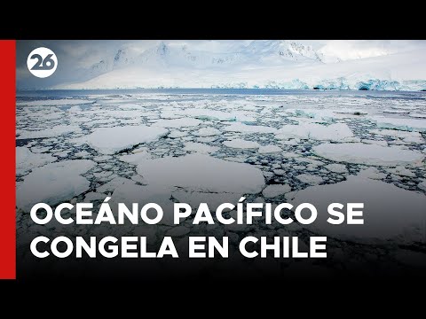 El Océano Pacífico se congela en Chile