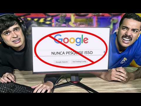 35 COISAS que VOCÊ NÃO DEVE PESQUISAR no GOOGLE