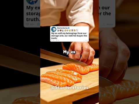 My ex sold my belongings from our storage unit, so I told her buyer the truth.