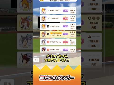 何だこのメンバー【反応集】 #ウマ娘 #ウマ娘プリティーダービー #みんなの反応集 #反応集