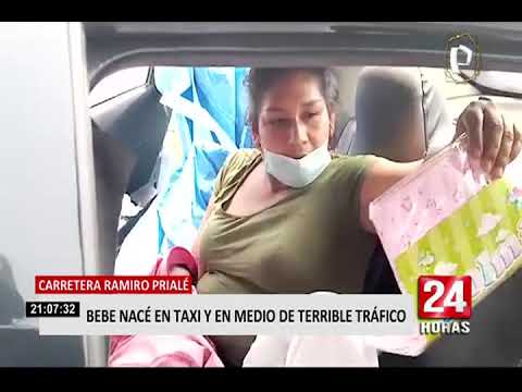 Mujer da a luz en la Carretera Ramiro Prialé mientras se dirigía al hospital