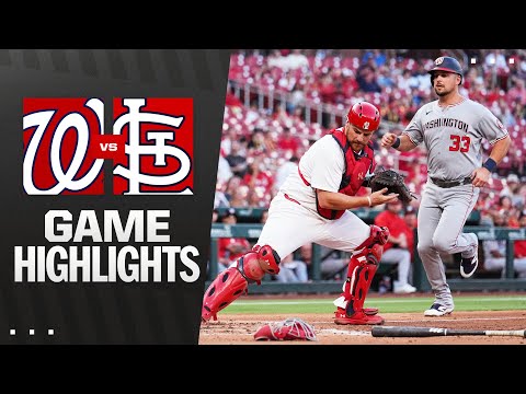 Nationals vs. Cardinals Game Highlights (7/9/25) | MLB Highlights