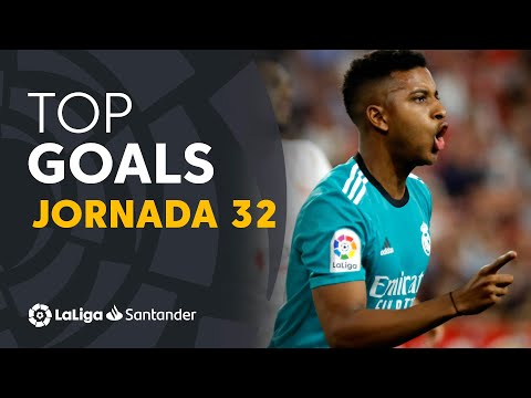 Todos los goles de la Jornada 32 de LaLiga Santander 2021/2022