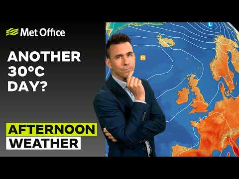 16/07/2026 - Dry and sunny for most - Afternoon Weather Forecast UK– Met Office Weather
