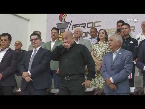 Se tomó protesta de FROC a Antonio Álvarez Esparza como secretario general de organización sindical