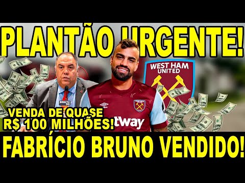 BOMBA! FLAMENGO VENDE ZAGUEIRO FABRÍCIO BRUNO POR QUASE 100 MILHÕES! PRÉ-JOGO! DIRETO DE MANAUS!