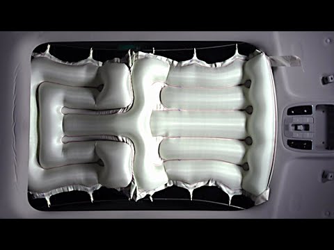 First-Ever Roof Airbag | Hyundai Mobis