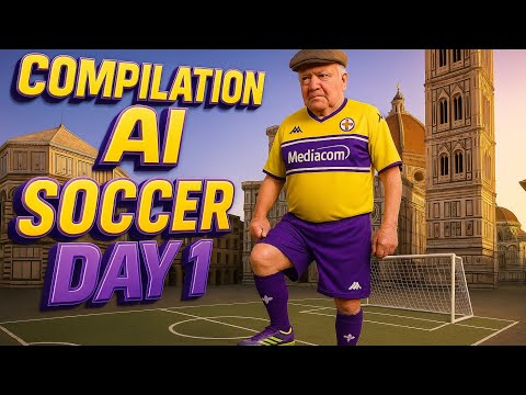 Compilation AI Soccer Day 1
