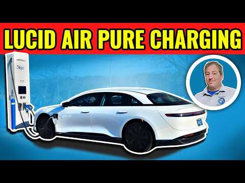 2025 Lucid Air Pure DC Fast Charging Deep Dive Analysis