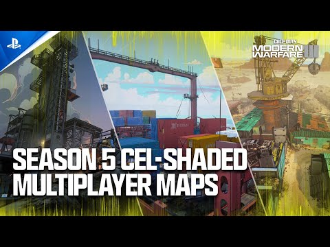 Call of Duty: Modern Warfare III & Warzone - New Season 5 Cel-Shaded Maps | PS5 & PS4 Games