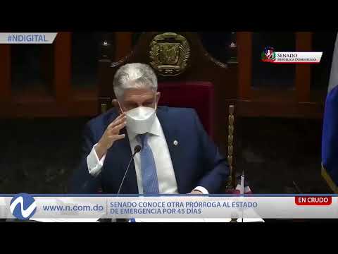 EN VIVO: Senado conoce otra prórroga al estado de emergencia por 45 días