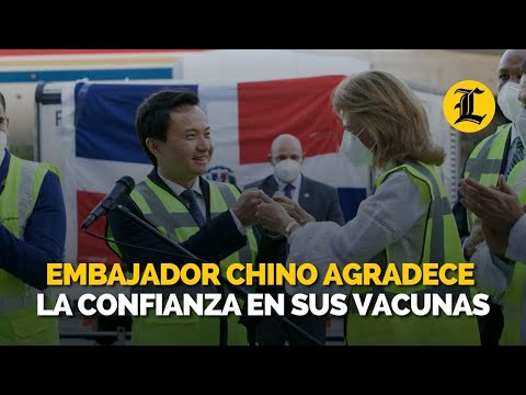 Embajador chino agradece la confianza en sus vacunas